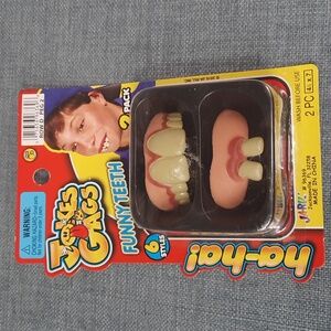 Jokes and Gags Funny Teeth Prank Gag Gift Joke 2 Pack NWT